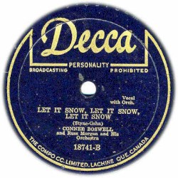 Walkin' With My Honey / Let It Snow! Let It Snow! Let It Snow!