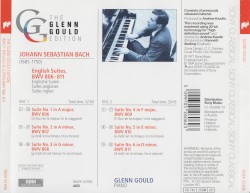 English Suites, BWV 806–811
