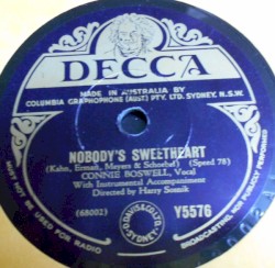Nobody's Sweetheart / Dinah