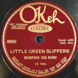 Little Green Slippers / Jug Band Quartette