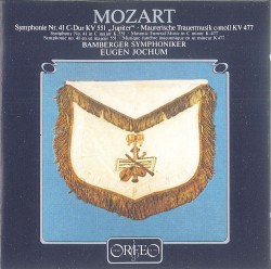 Symphony no. 41 "Jupiter" KV 551 / Masonic Funeral Music KV 477