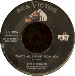 That’s All I Want From You / Dawn