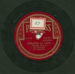 Besando la cruz / Contestación a tú solo tú