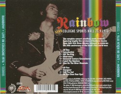 Live in Köln 1976 – Kölner Sporthalle 25.9.1976