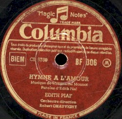 Hymne à l’amour / La P’tite Marie