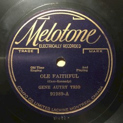 Ole Faithful / Some Day In Wyomin'