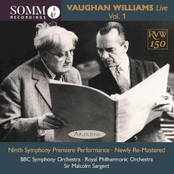 Vaughan Williams Live, Vol. 1