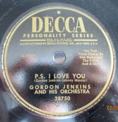 P.S. I Love You / I Thought About Marie