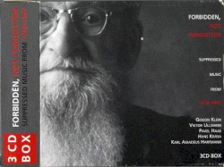 Forbidden, not Forgotten (Suppressed Music from 1938-1945)