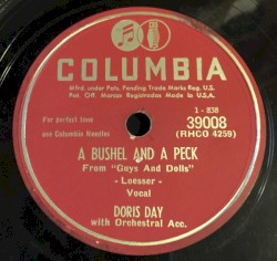 A Bushel and a Peck / The Best Thing for You