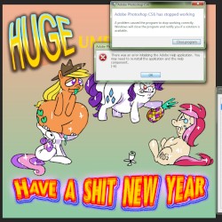 Have a shit new year