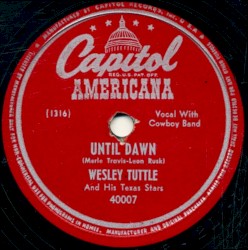 Until Dawn / Mail Order Mama