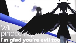 I'm Glad You're Evil Too