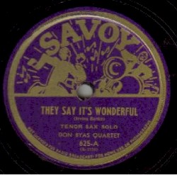 They Say It’s Wonderful / Cynthia’s In Love