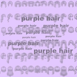 purple hair