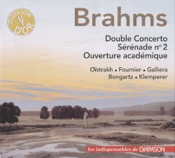 Double Concerto / Sérénade n° 2 / Ouverture académique