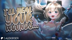 Injured in Battle? Tsundere Elf Princess Patches You Up & Comforts You