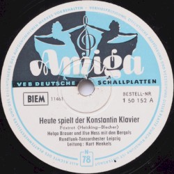 Heute spielt der Konstantin Klavier