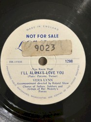 (You Know That) I'll Always Love You / No More