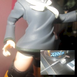 Accidentally Knocking Hikari Karibuchi's Gun Out of Her Hand While Trying to Record Other Stuff (AAA I'M SORRY!!! ごめんなさい！！！）)