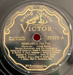 Remember / Walk, Jennie, Walk