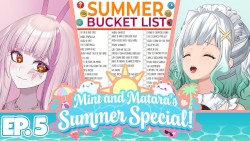 2024-04-29: Mint & Matara's Summer Special #5, “Our Summer Lists!”