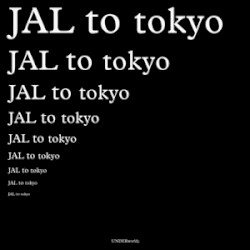 JAL to Tokyo