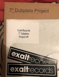 Exalt Records 7" Dubplate Project #1