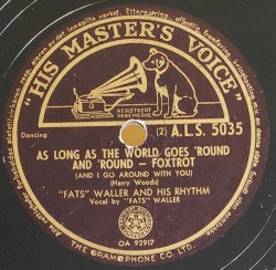 As Long as the World Goes 'round and 'round (And I Go Around with You) / I'm on a See-Saw