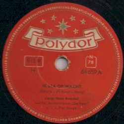 Ik sta op wacht / Want wie vergeet