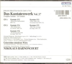 Das Kantatenwerk, Volume 37