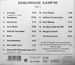 Gheorghe Zamfir Vol. 1