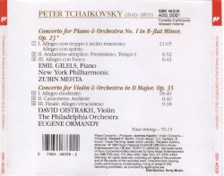 Piano & Violin Concertos