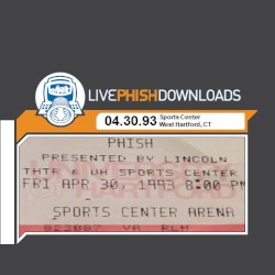 1993-04-30: Sports Center, University of Hartford, West Hartford, CT, USA
