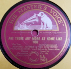 Are There Any More at Home Like You? / An Angel in a Furnished Room