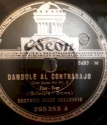 Dandole Al Contrabajo / Up Bop Ch... Bam