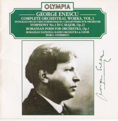 Complete Orchestral Works, Volume 3