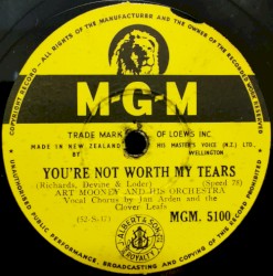 You're Not Worth My Tears / The Blacksmith Blues