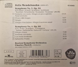 Scottish Symphony / Italian Symphony