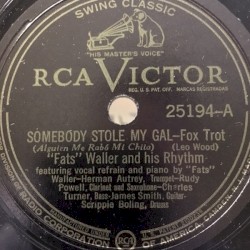 Somebody Stole My Gal / Sugar Blues