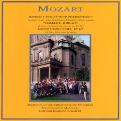 Sinfonie C-Dur, KV 551 "Jupitersinfonie" / "Exsultate, Jubilate" / Grosse Messe c-moll, KV 427