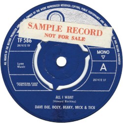 All I Want / It Seems a Pity