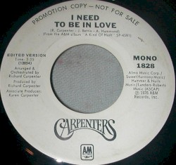 I Need to Be in Love