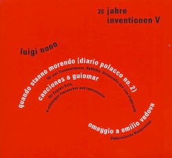 20 Jahre Inventionen V