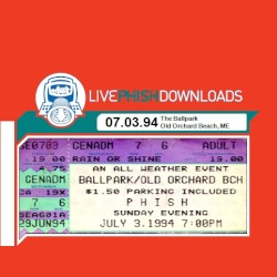 1994-07-03: The Ballpark, Old Orchard Beach, ME, USA