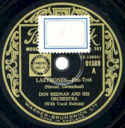 Lazybones / Watching the Knife and Fork Spoon