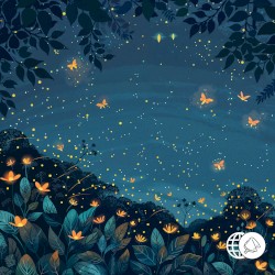 Fireflies at Night