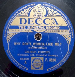 Why Don't Women Like Me? / Running Round the Fountains in Trafalgar Square