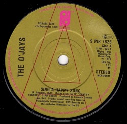 Sing a Happy Song / One in a Million (Girl)