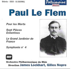 Pour les morts / Sept Pièces enfantines / Le Grand Jardinier de France / Symphonie n° 4